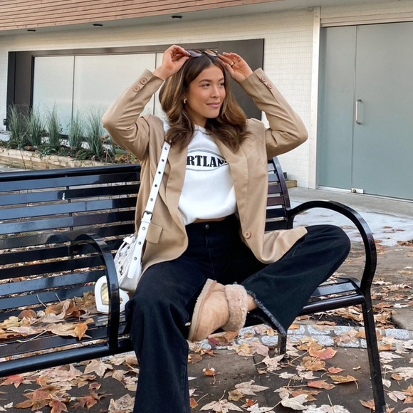 LIONESS WELCOME TO THE JUNGLE BLAZER BEIGE - Picture 2 of 9